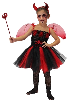 COSTUME DA DIAVOLETTA BAMBINA
